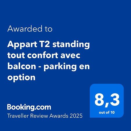 Appart T2 Standing Tout Confort Avec Balcon - Parking En Option Lyon Exterior photo